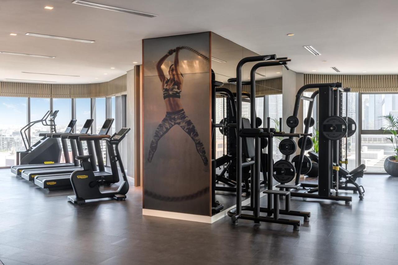 Paramount Hotel Midtown Dubai Ngoại thất bức ảnh The gym at the hotel