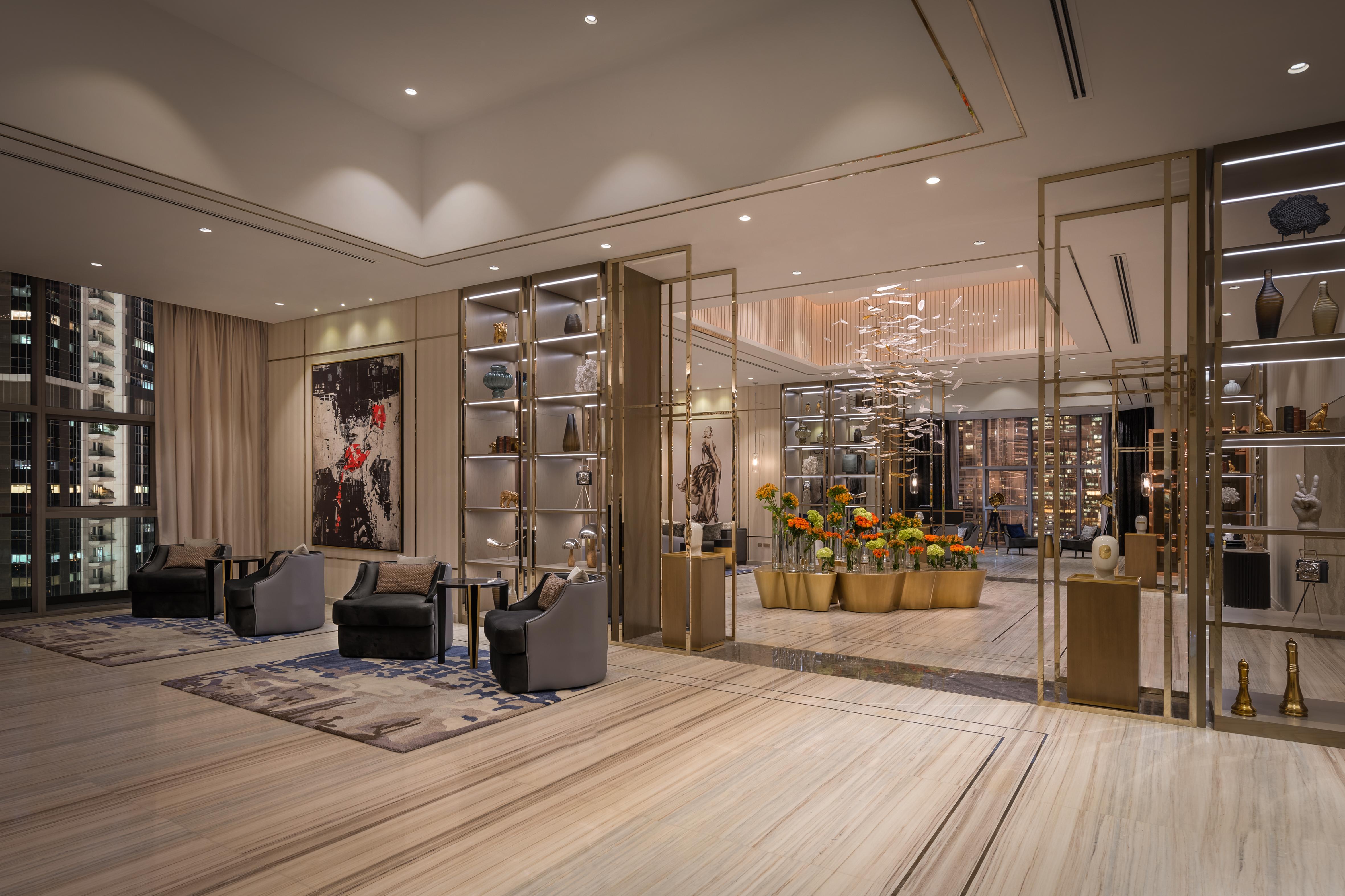 Paramount Hotel Midtown Dubai Ngoại thất bức ảnh The lobby