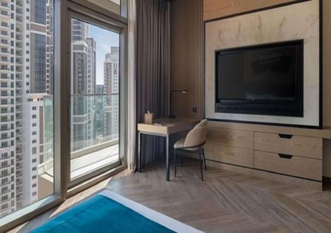 Paramount Hotel Midtown Dubai Ngoại thất bức ảnh A bedroom at the hotel